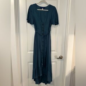 Francesca’s High Low Teal Dress
